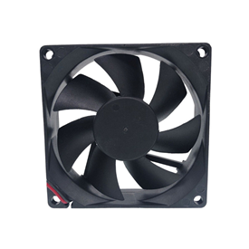 8025散热风扇暖风机风机12V大风量低噪音风机长寿命风扇