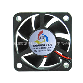 12V5020散热风扇直流风机大风量低噪音充电器电源风扇