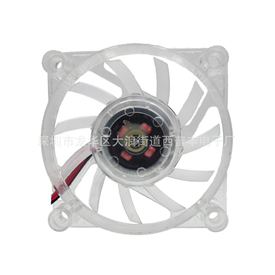 6012散热风扇透明蓝灯5V直流笔记本散热垫风扇散热垫风机