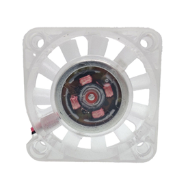 5V4010透明带灯风扇大风量超静音直流风机手机散热器风扇